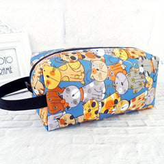 Cartoon Animal Makeup Zipper Bag Versatile Storage Pouch