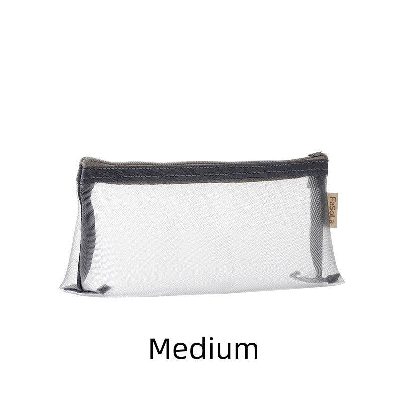 Portable Cosmetic Bag Travel Toiletry Wash Bag With Zipper