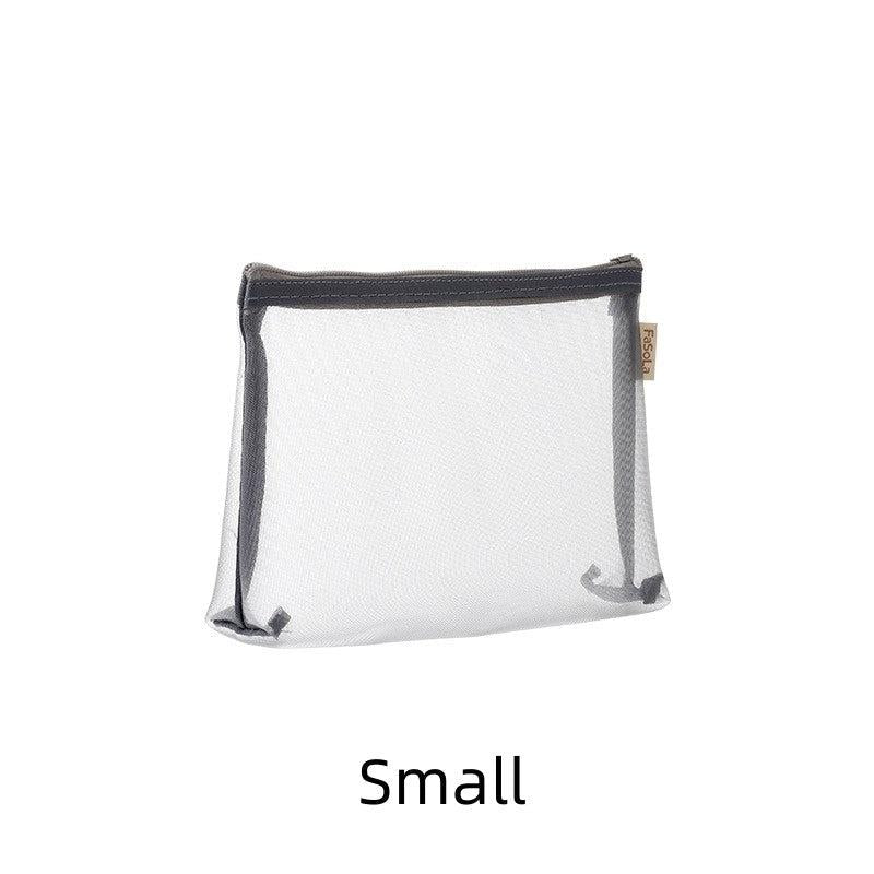 Portable Cosmetic Bag Travel Toiletry Wash Bag With Zipper