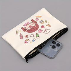 Cartoon Pattern Makeup Bag Portable Cosmetic Bag