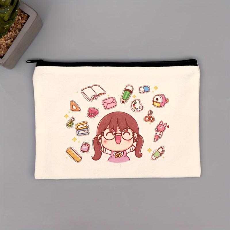 Cartoon Pattern Makeup Bag Portable Cosmetic Bag