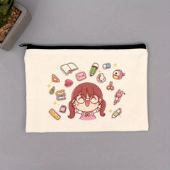 Cartoon Pattern Makeup Bag Portable Cosmetic Bag