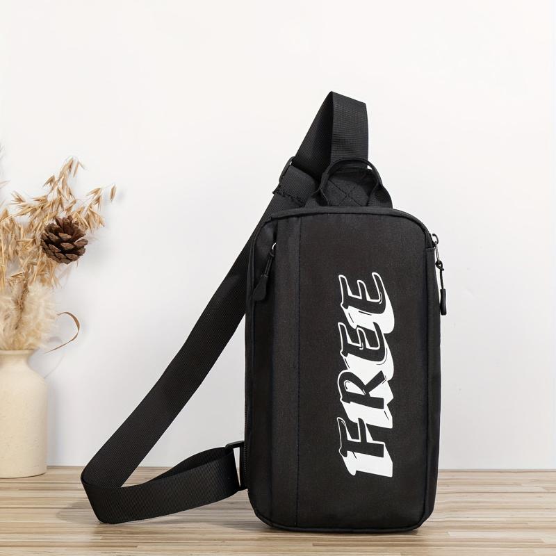 Men's Large Capacity Crossbody Bag Outdoor Travel Sports Chest Bag