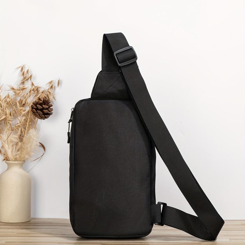 Men's Large Capacity Crossbody Bag Outdoor Travel Sports Chest Bag