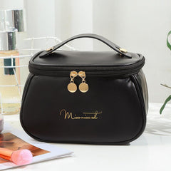 Large Capacity Portable Makeup Pouch Waterproof Toiletry Bag