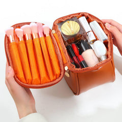Large Capacity Portable Makeup Pouch Waterproof Toiletry Bag