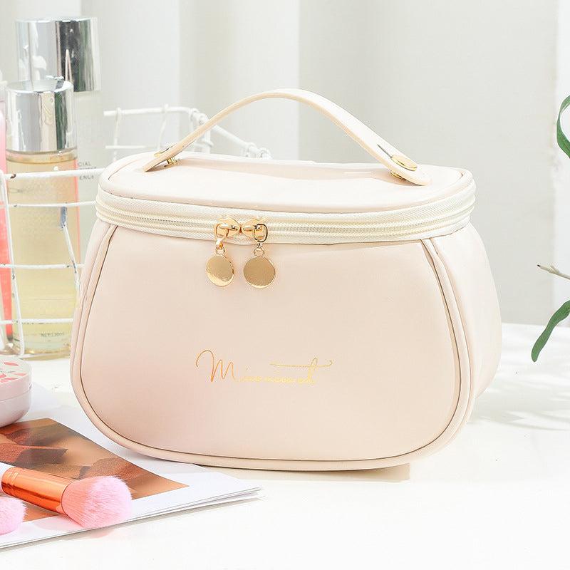 Large Capacity Portable Makeup Pouch Waterproof Toiletry Bag