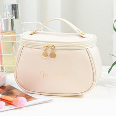 Large Capacity Portable Makeup Pouch Waterproof Toiletry Bag