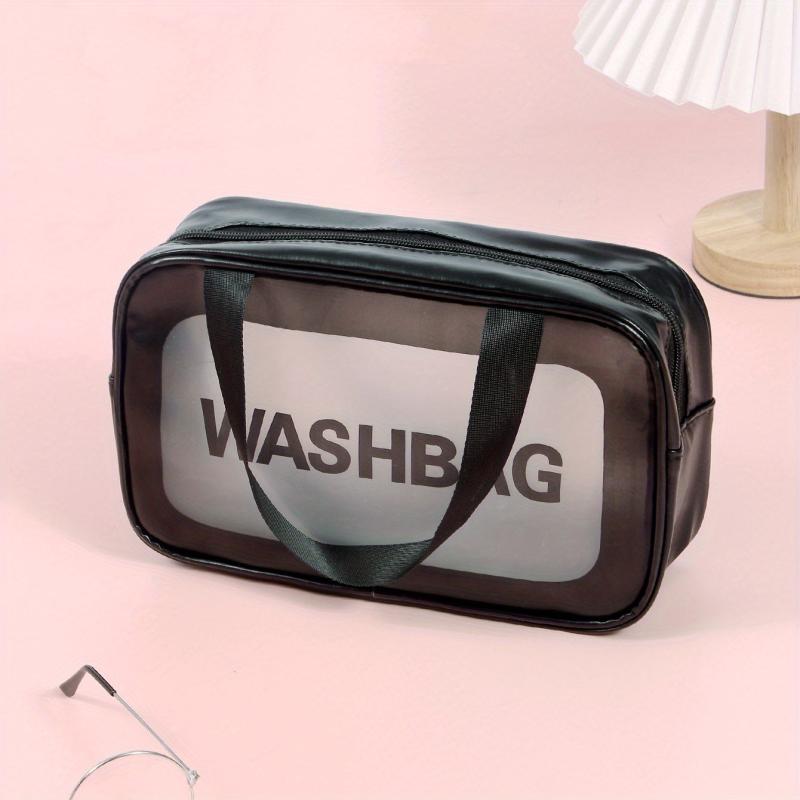 Transparent Waterproof Cosmetic Bag Makeup Storage Organizer Lightweight Travel