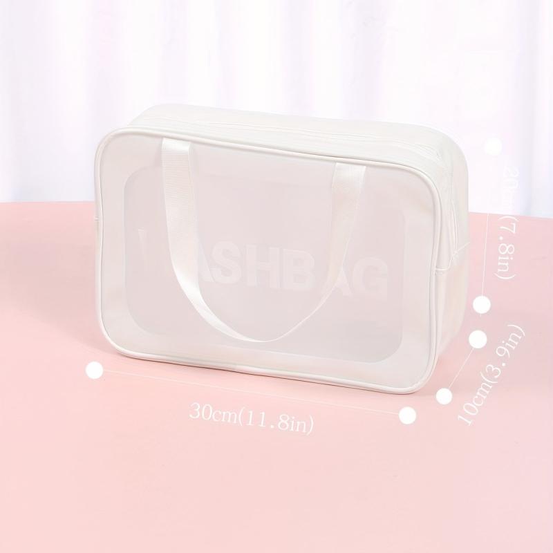 Transparent Waterproof Cosmetic Bag Makeup Storage Organizer Lightweight Travel