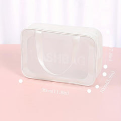 Transparent Waterproof Cosmetic Bag Makeup Storage Organizer Lightweight Travel