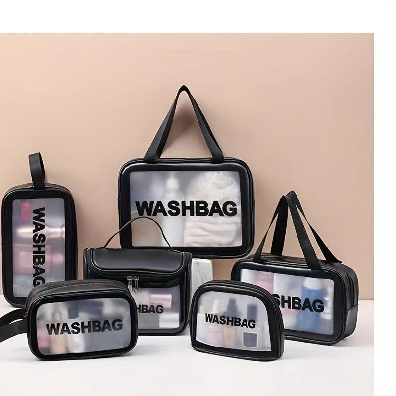 Transparent Waterproof Cosmetic Bag Makeup Storage Organizer Lightweight Travel