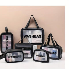Transparent Waterproof Cosmetic Bag Makeup Storage Organizer Lightweight Travel