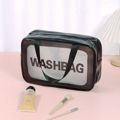 Transparent Waterproof Cosmetic Bag Makeup Storage Organizer Lightweight Travel