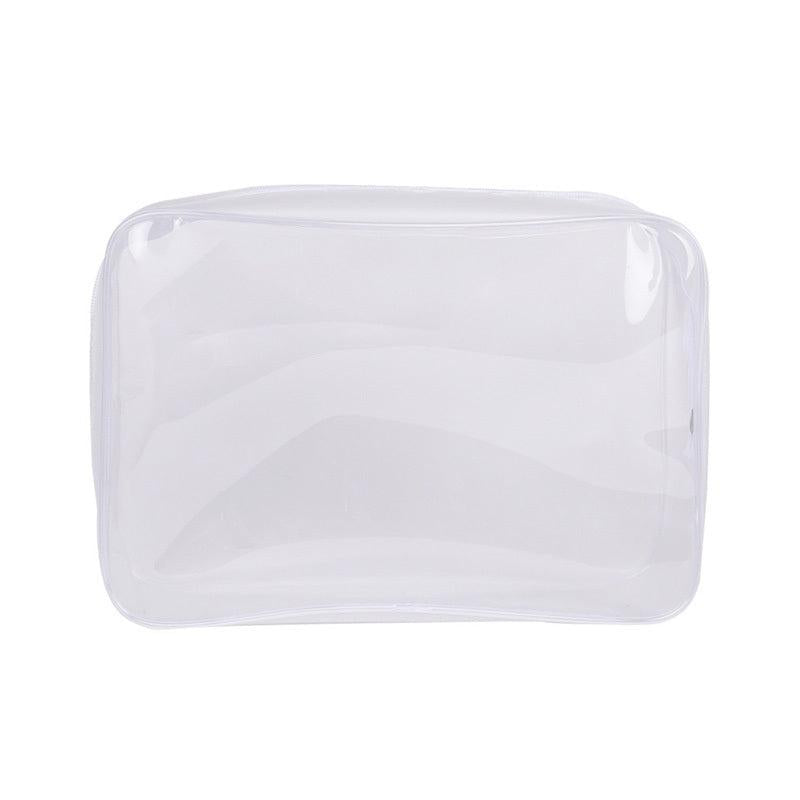 Transparent Cosmetic Bag Lightweight Portable Carry On Pouch Makeup Bag