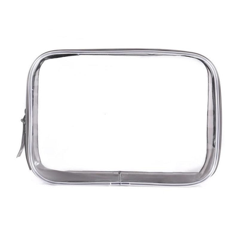 Transparent Cosmetic Bag Lightweight Portable Carry On Pouch Makeup Bag