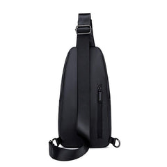 Waterproof Sling Bag Crossbody Backpack USB Charging Port Travel Hiking