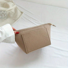 Lightweight Felt Cosmetic Bag Versatile Storage Women's Wash Bag