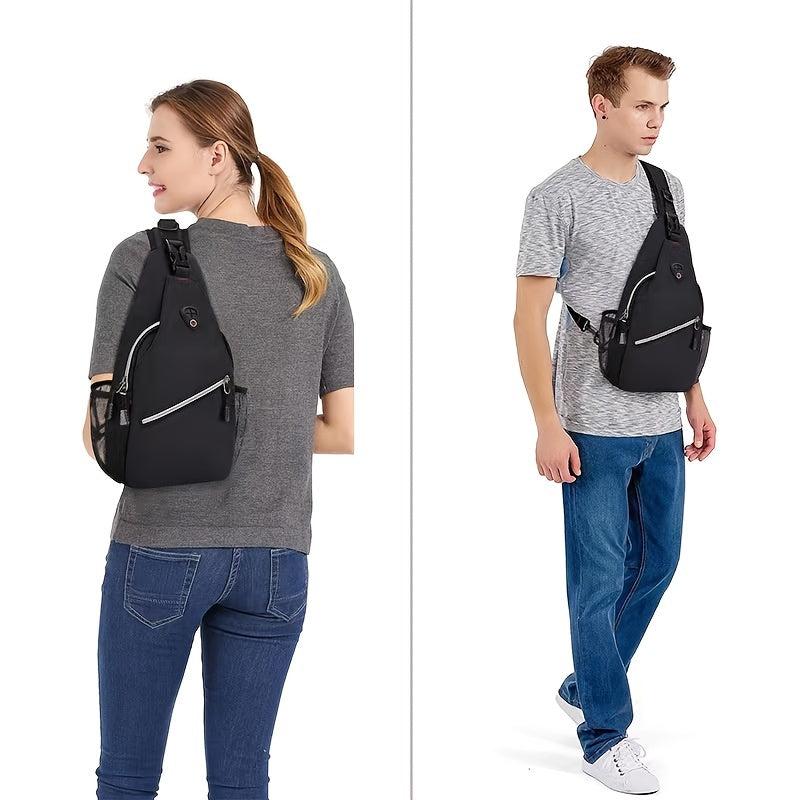 Sling Backpack Crossbody Shoulder Bag Travel Hiking Daypack