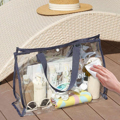 Letter Pattern Tote Bag Large Capacity Shoulder Bag