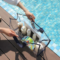 Letter Pattern Tote Bag Large Capacity Shoulder Bag