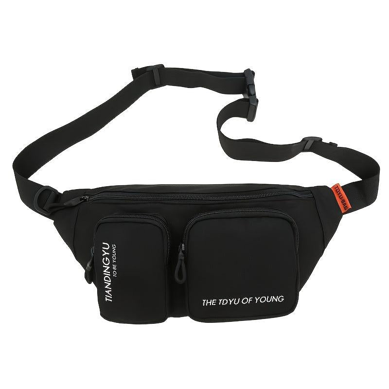 Japanese Harajuku Style Sports Chest Bag Unisex Waist Bag