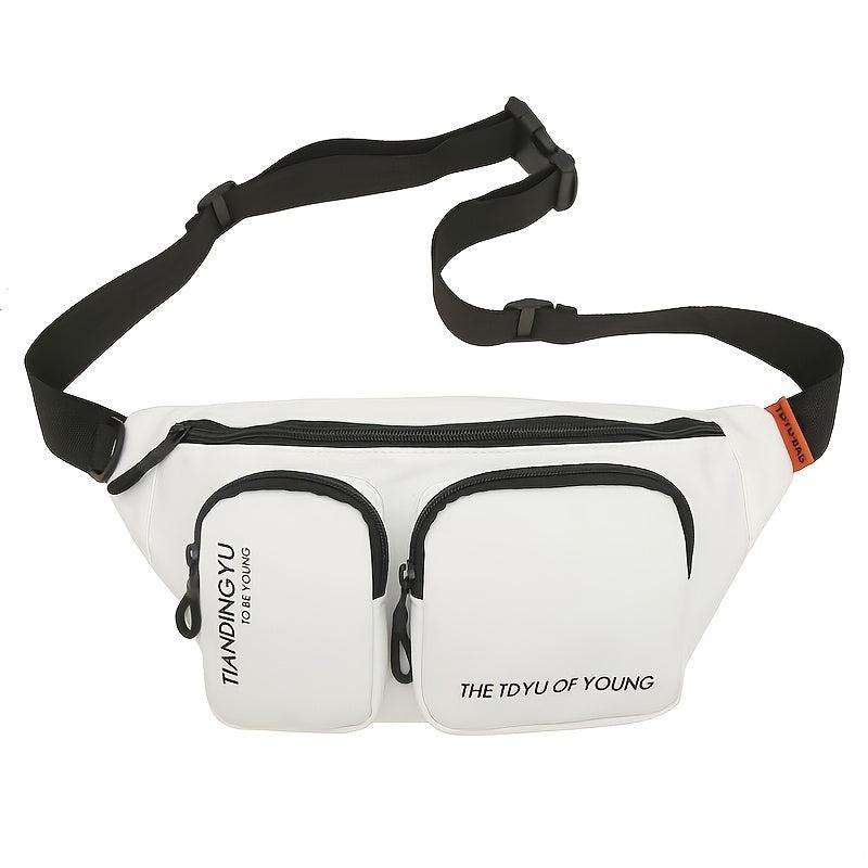 Japanese Harajuku Style Sports Chest Bag Unisex Waist Bag