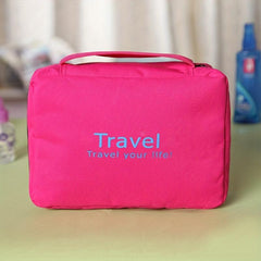 Waterproof Travel Cosmetic Bag with Zipper Toiletry