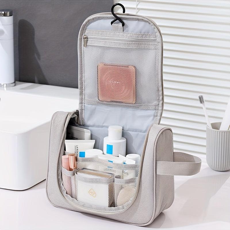 Portable Toiletry Wash Bag Lightweight Cosmetic Zipper Handbag