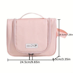 Portable Toiletry Wash Bag Lightweight Cosmetic Zipper Handbag