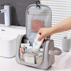 Portable Toiletry Wash Bag Lightweight Cosmetic Zipper Handbag