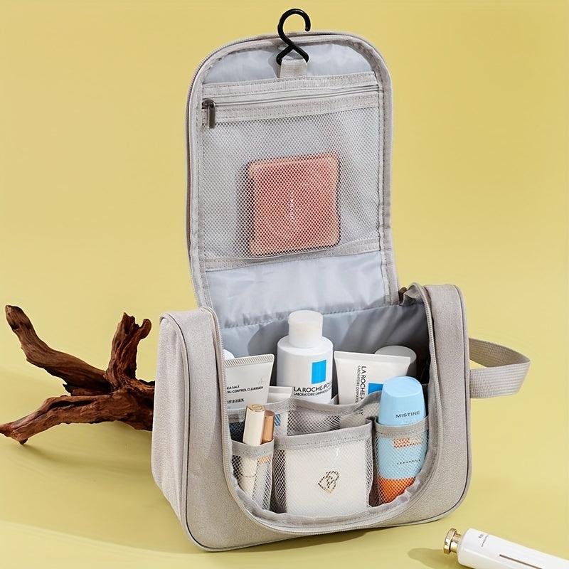 Portable Toiletry Wash Bag Lightweight Cosmetic Zipper Handbag