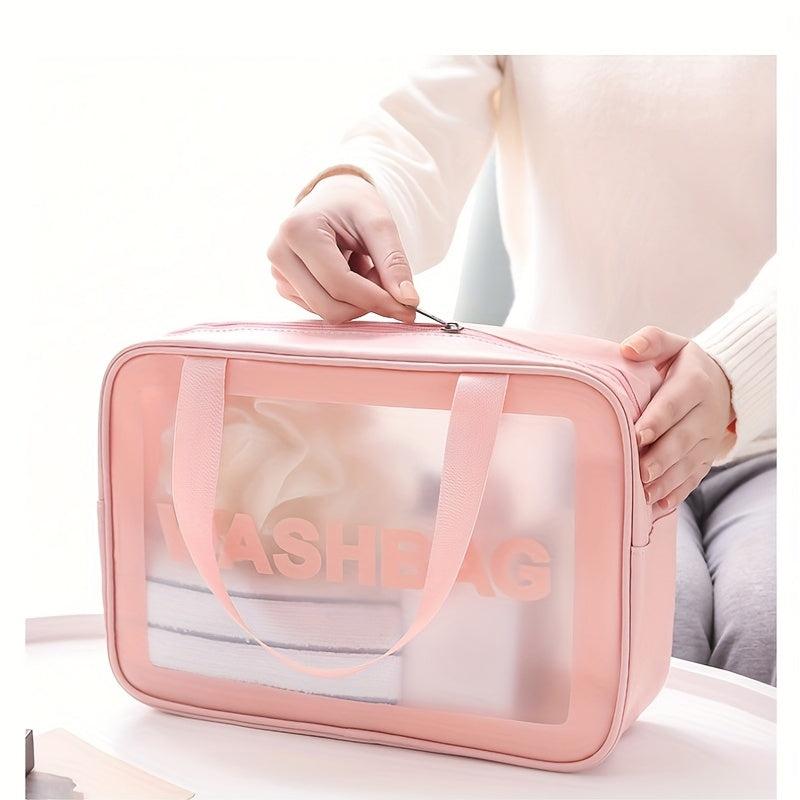 Transparent Waterproof Makeup Storage Organizer