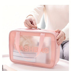 Transparent Waterproof Makeup Storage Organizer