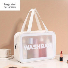 Transparent Waterproof Makeup Storage Organizer