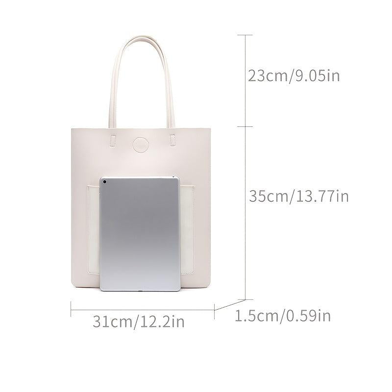 Large Capacity Cat Pattern Shoulder Bag PU Handbag