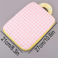Plaid Tablet Bag Laptop Bag Portable Case