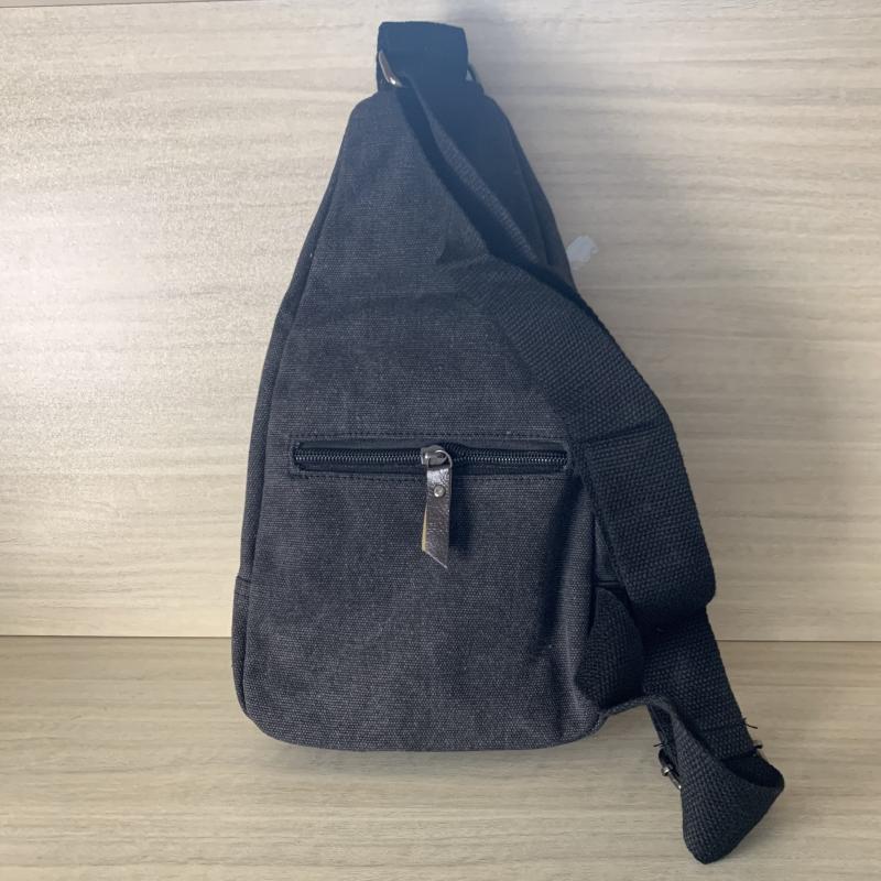 Casual Canvas Men's Chest Bag Crossbody Bag