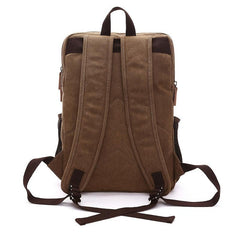 Men's Laptop Backpack Canvas Bag Large Capacity Backpack
