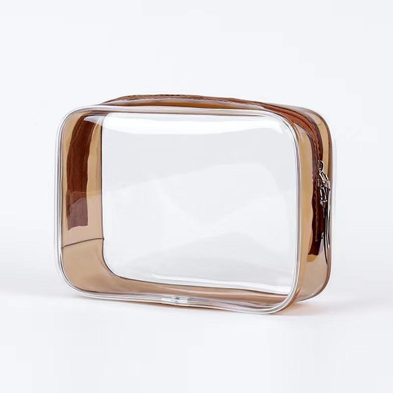 Transparent Cosmetic Zipper Bag Makeup Travel Bag