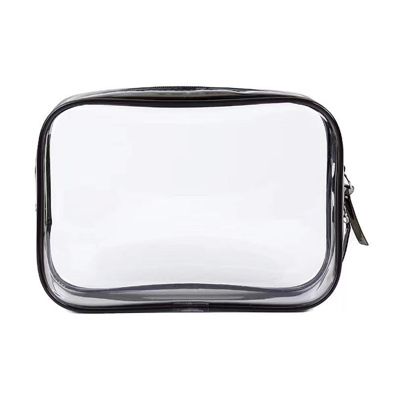 Transparent Cosmetic Zipper Bag Makeup Travel Bag