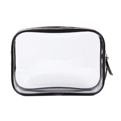 Transparent Cosmetic Zipper Bag Makeup Travel Bag