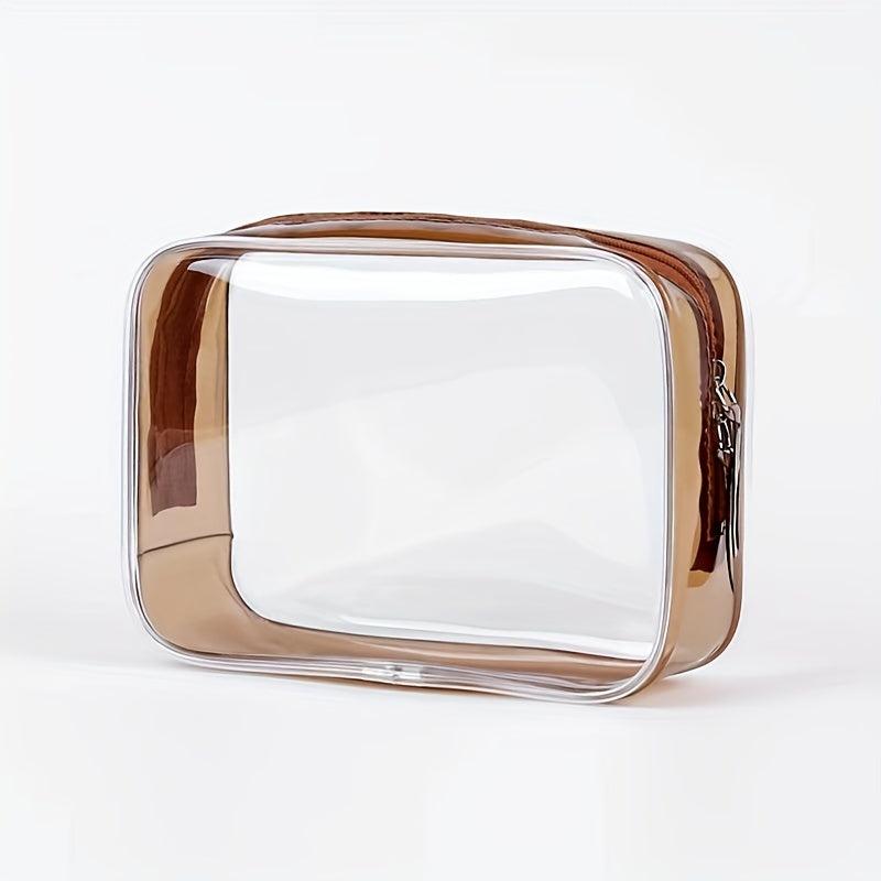 Transparent Cosmetic Zipper Bag Makeup Travel Bag