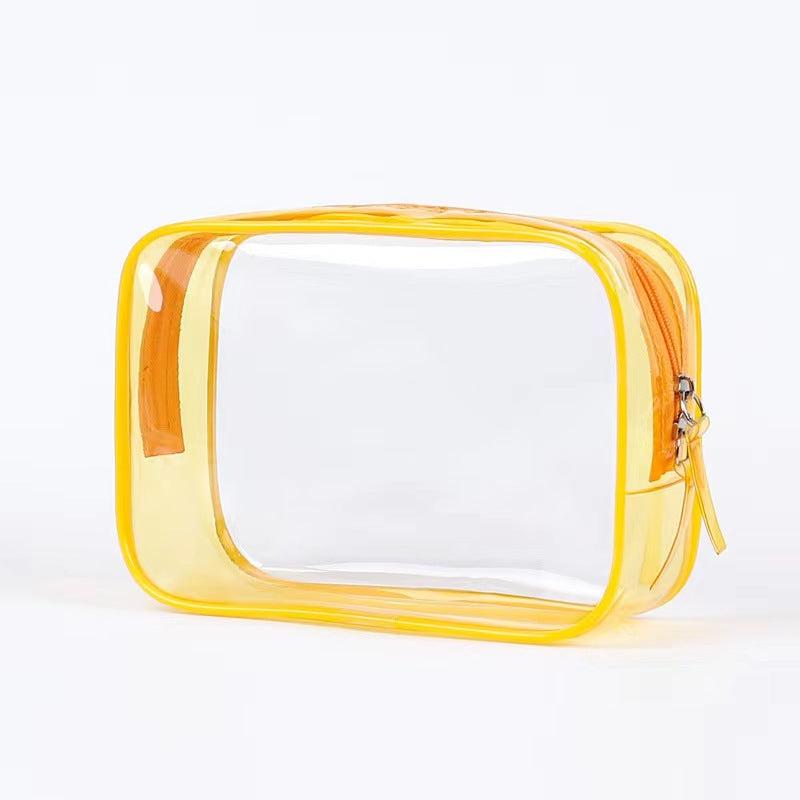 Transparent Cosmetic Zipper Bag Makeup Travel Bag