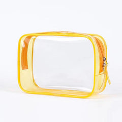 Transparent Cosmetic Zipper Bag Makeup Travel Bag