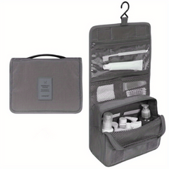 Large Capacity Hanging Hook Makeup Bag Portable Travel Storage Bag Cosmetic Bag