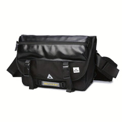 Functional Messenger Bag Men's Chest Bag Large Capacity Tactical Shoulder Bag