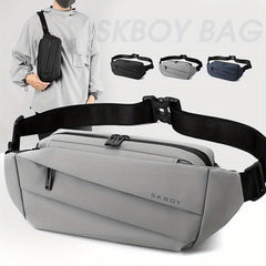 Men's Chest Bag Diagonal Shoulder Bag for Outdoor Sports Travel