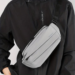 Men's Chest Bag Diagonal Shoulder Bag for Outdoor Sports Travel