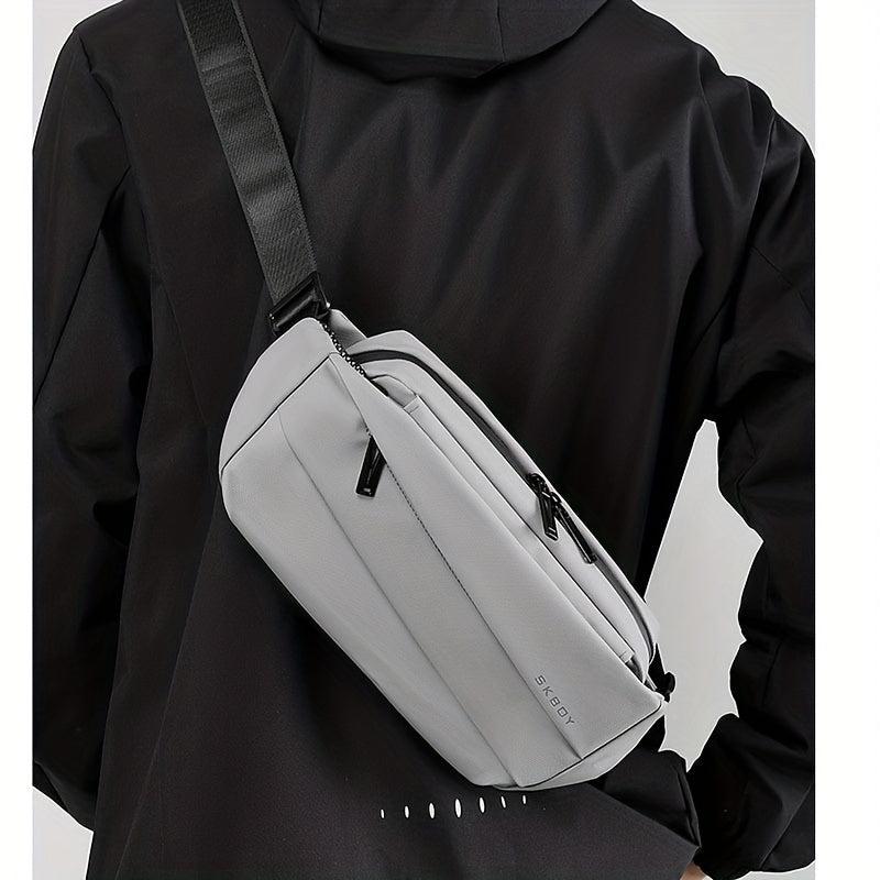 Men's Chest Bag Diagonal Shoulder Bag for Outdoor Sports Travel